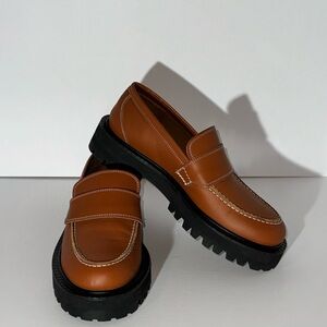 ATP Atelier Arechi platform brandy loafers 36=6